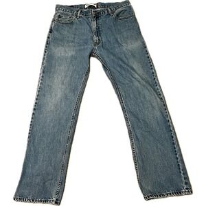 Levi's 505 Straight Fit Medium Wash Men's Jeans Size 36x32